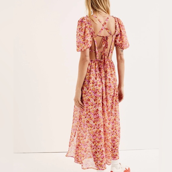 FOR LOVE AND LEMONS FELICIA MIDI DRESS - Picture 2 of 6